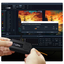 BIQU - AJAX TD1S - Boitier d'Analyse de Couleur de Filament HueForge & TigerTag RFID