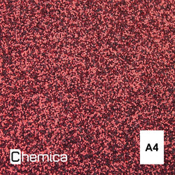 Chemica - Bling Bling Star - Rouge (Red) - Feuille 30 x 20 cm