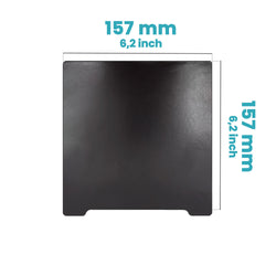 Ziflex - Base Magnétique High Temp 157 x 157 mm - Flashforge Finder