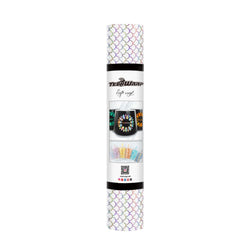 TeckWrapCraft - Vinyle Adhésif - Écailles Sirène Holographique - 30 cm x 1,5 m