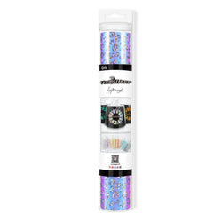 Holographic Opal Pattern Adhesive Vinyl - US to US / 5ft / Opal Leopard - TeckwrapCraft
