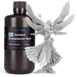Elegoo - Résine UV Standard 8k - Blanc Fumée (White Smoky) - 1 kg
