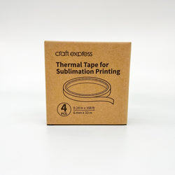 Craft Express - Sublimation - 4 Scotchs Haute température - 6 mm x 33 m