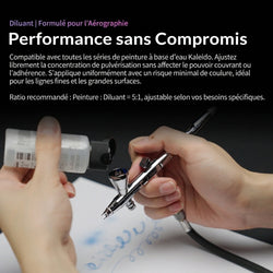 Kaleido ColorWorks - Diluant pour Aérographe (KT201 Airbrush Thinner) - 210ml