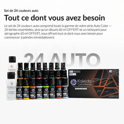 Kaleido ColorWorks - Gloss/Auto - Pack 24 Couleurs Automobiles (24 Color Auto Set)