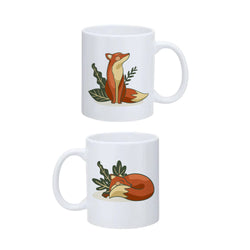 MissKraft - Lot de 2 Mugs pour Sublimation - 330 ml-Sublimé