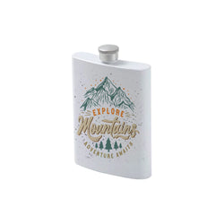 MissKraft - Sublimation - Flasque - Blanc - 240 ml - sublimé