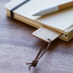 MissKraft - 5 Marques Pages en bambou à graver