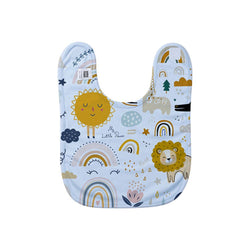 MissKraft - Sublimation - Bavoir pour Bébé - Bleu Clair - 29 x 37 cm - personnalisé