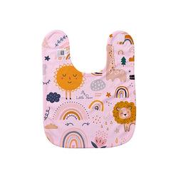 MissKraft - Sublimation - Bavoir pour Bébé - Rose - 29 x 37 cm personnalisé