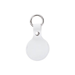 MissKraft - Sublimation - Porte-clés en cuir / étui AirTag  - Blanc
