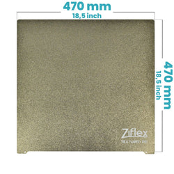 Ziflex - Upper Surface PEI 470 x 470 mm - CR10 Max