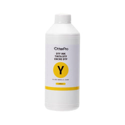 OtterPro - DTF - Encre Pigmentée pour imprimante DFT - Jaune (Yellow) - 1 L