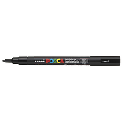 POSCA - Marqueur Pointe Conique Fine - Noir