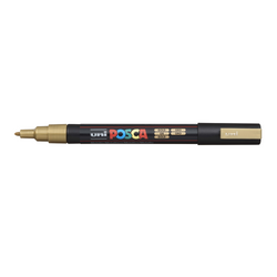 POSCA - Marqueur Pointe Conique Fine - Or