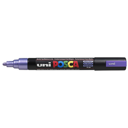 POSCA - Marqueur Pointe Conique Moyenne - Violet Métal