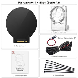 Pack BIGTREETECH Panda Knomi + Shell pour Série A1