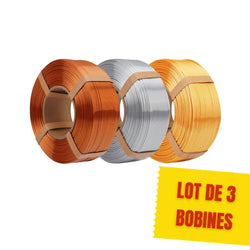 Pack Métallique Best Refill eSun - 3x ePLA-Silk