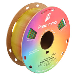 Panchroma PLA Dégradé - Translucide Arc-en-Ciel (Gradient Translucent Rainbow) - 1,75 mm - 1 kg