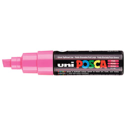 POSCA - Marqueur Pointe Biseautée Large - Rose