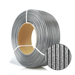 Rosa3D - PETG standard - Argent Brillant (Glitter Silver) - 1,75 mm - 1 kg Refill
