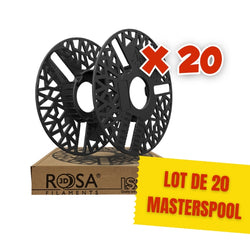 Rosa3D - Lot de 20 Masterspool Noires ♻️ Consignées 🌿
