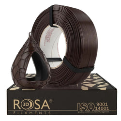 Rosa3D - PETG Standard HS - Chocolat (Chocolate Brown) - 1,75 mm - 1 kg Refill