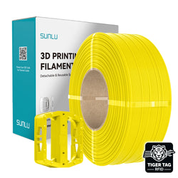 Sunlu - ABS - Jaune (Yellow) - 1,75 mm - 1 kg - Refill avec RFID TigerTag