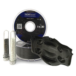 Tag3D - Nylon TECHForce 20GF/10CF - True Black (Neutre) - 1.75 mm - 1 kg