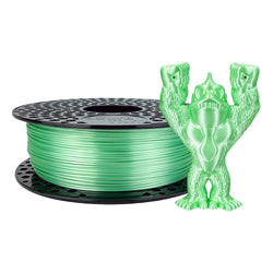 high quality vert gazon 3d printing filament silk aquamarine grass green bobine 3d print PLA AzureFilm Atome3D clair matière