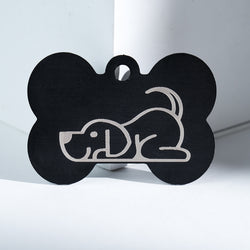 Creality - Plaques d'Identité pour Chiens (Large Multicolor Anodized Aluminum Dog Tags) - 18 pcs
