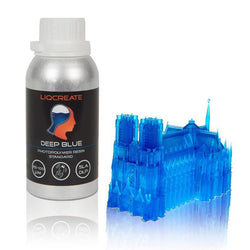 Liqcreate - Deep Blue (Bleu) - 250g, resines UV, LIQCREATE