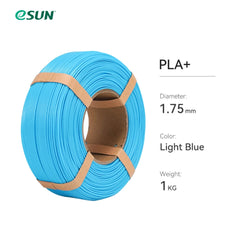 eSun - PLA+ - Bleu Clair (Light Blue) - 1,75 mm - 1 kg Refill