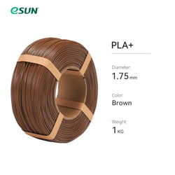 eSun - PLA+ - Marron (Brown) - 1,75 mm - 1 kg Refill