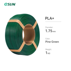 eSun - PLA+ - Vert Sapin (Pine Green) - 1,75 mm - 1 kg Refill