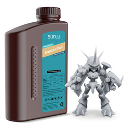 Sunlu - Résine Standard Plus Solid Grey3