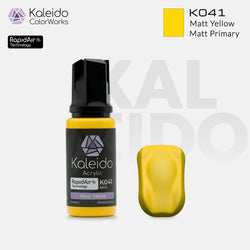 Kaleido ColorWorks - Matt/Primary - Jaune Mat (K041 Matt Yellow) - 20ml