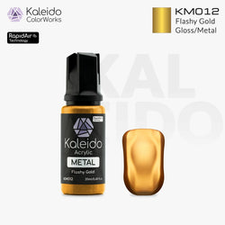 Kaleido ColorWorks - Gloss/Metal - Or Flashy (KM012 Flashy Gold) - 20ml