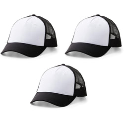 casquette noir et blanc personnalisable cricut