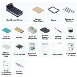 xTool - Screen Printer 1.5 - Kit Standard pour les série S1/D1/P2