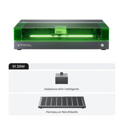 xTool - S1 20W - Kit de Base